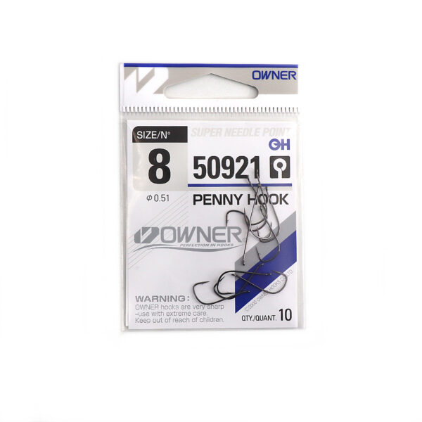 Крючок OWNER Penny Hook BC №8 10шт