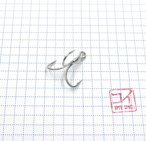 Крючок KOI "6066", размер 4 (INT), цвет MT, тройник (10 шт.)/320/