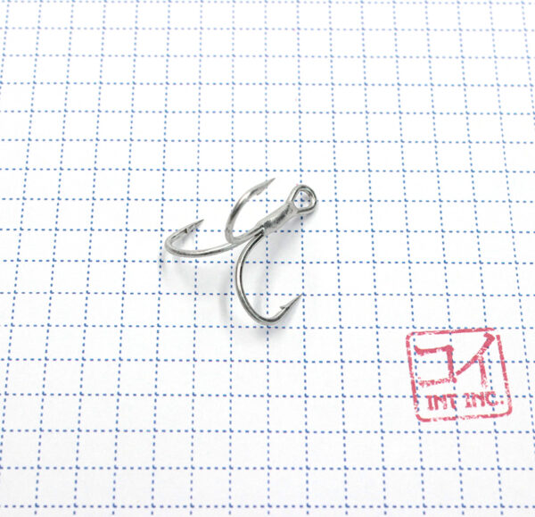 Крючок KOI "6066", размер 6 (INT), цвет MT, тройник (10 шт.)/320/
