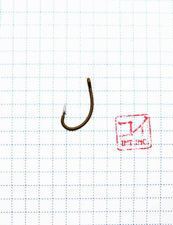 Крючок KOI "CARP WIDE GAP", размер 4 (INT), цвет OL, карповый (10 шт.)/100/