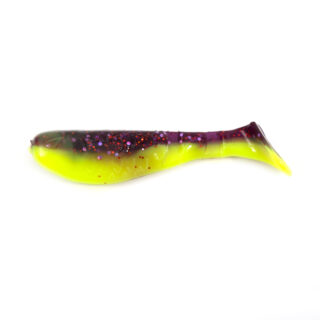 Виброхвост YAMAN PRO Boost Up, р.3 inch, цвет #26 - Violet Chartreuse (уп. 5 шт.)