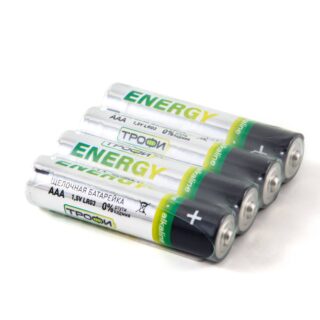Батарейка ТРОФИ/ENERGY Alkaline LR03/4S/60/