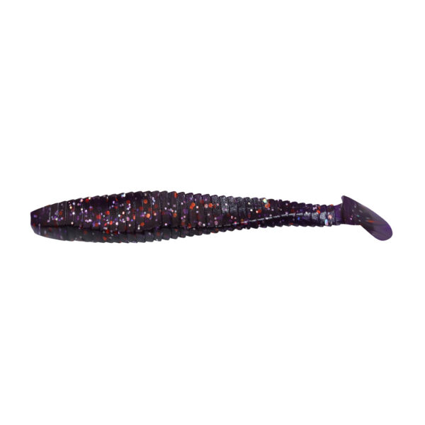 Виброхвост YAMAN PRO Flatter Shad, р.3 inch, цвет #08 - Violet (уп.6 шт)