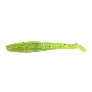 Виброхвост YAMAN PRO Flatter Shad, р.3 inch, цвет #10 - Green pepper (уп. 6 шт.)