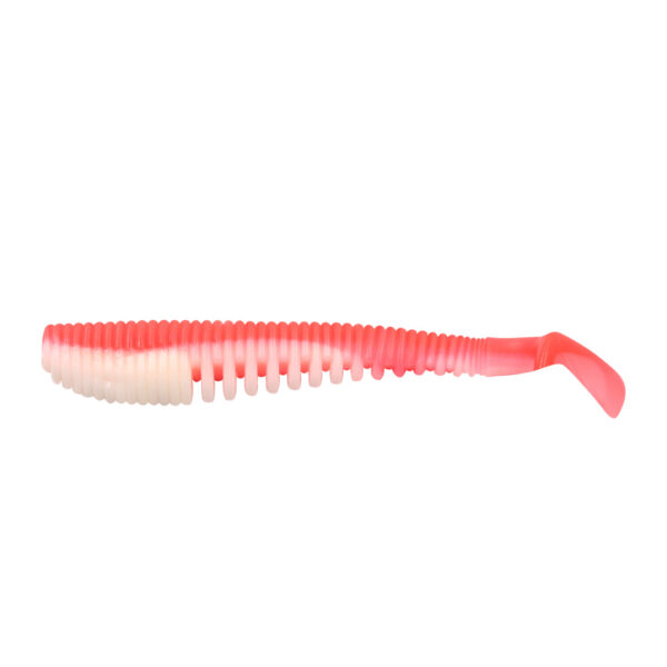 Виброхвост YAMAN PRO Legend Minnow, р.2 inch, цвет #27 - Red White (уп. 6 шт.)