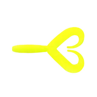 Твистер YAMAN PRO Loop-Two, р.4 inch, цвет  #02 - Chartreuse (уп.5 шт)