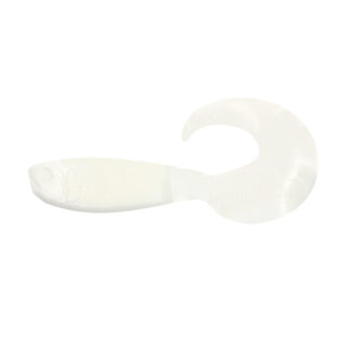 Твистер YAMAN PRO Mermaid Tail, р.3 inch, цвет #01 - White (уп. 10 шт.)