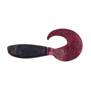 Твистер YAMAN PRO Mermaid Tail, р.3 inch, цв. #04 - Grape (уп.10 шт)